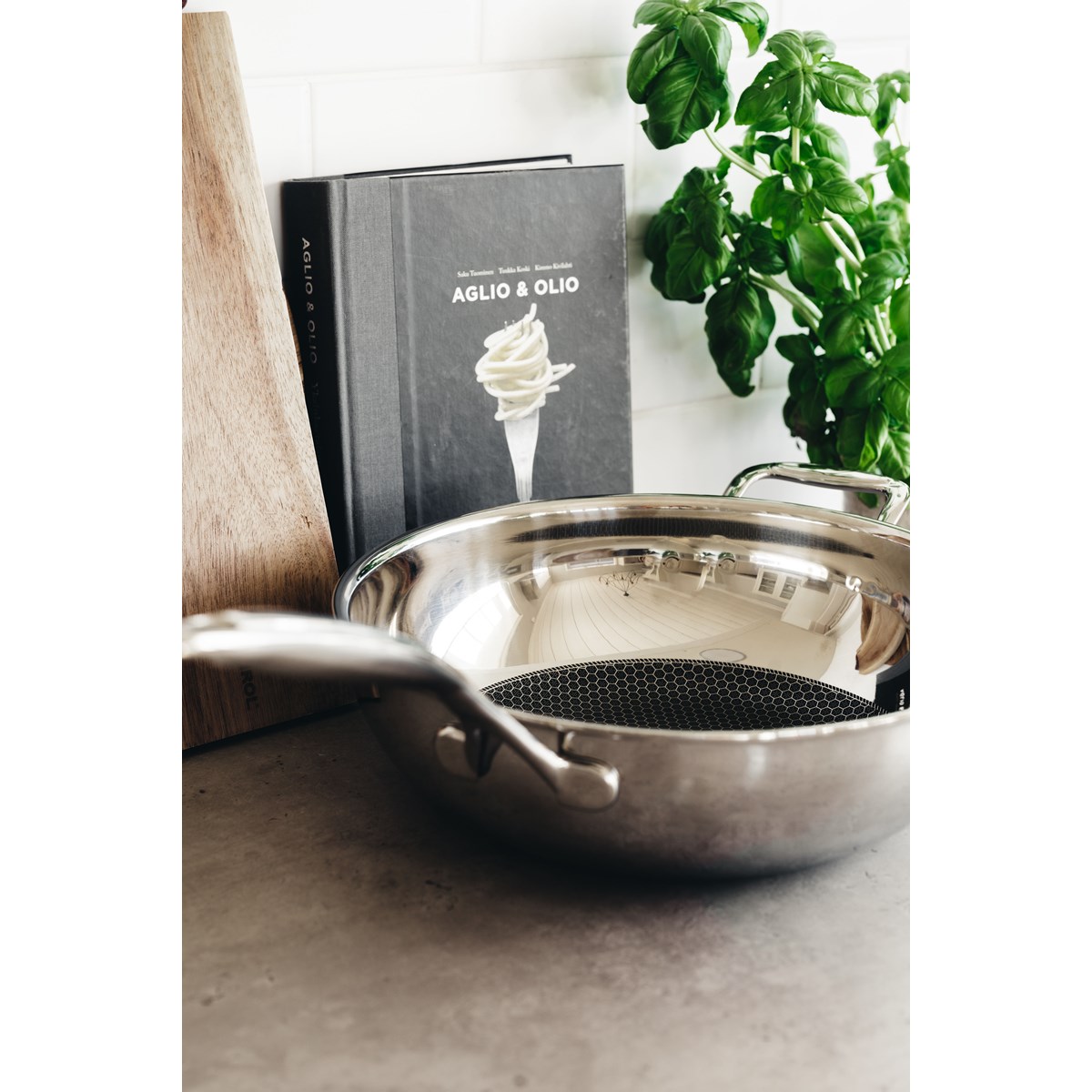 Heirol Steelsafe Wokkipannu 28 cm