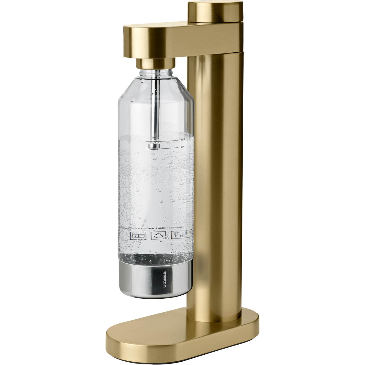 Stelton - Brus Hiilihapotuslaite 42 cm Brushed Brass