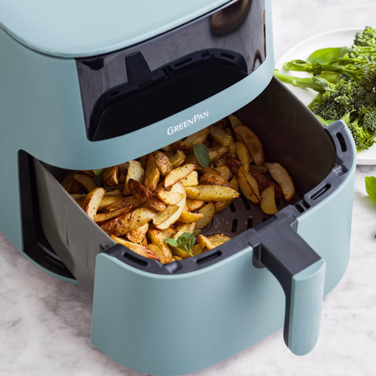 GreenPan Bistro XXL airfryer 7,2 L Smokey Blue