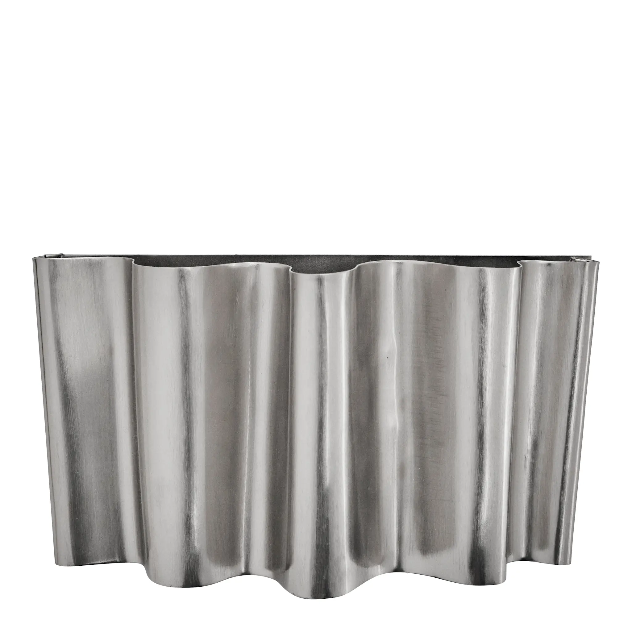 House Doctor Flola vegglampe 36x19 cm børstet sølvfinish