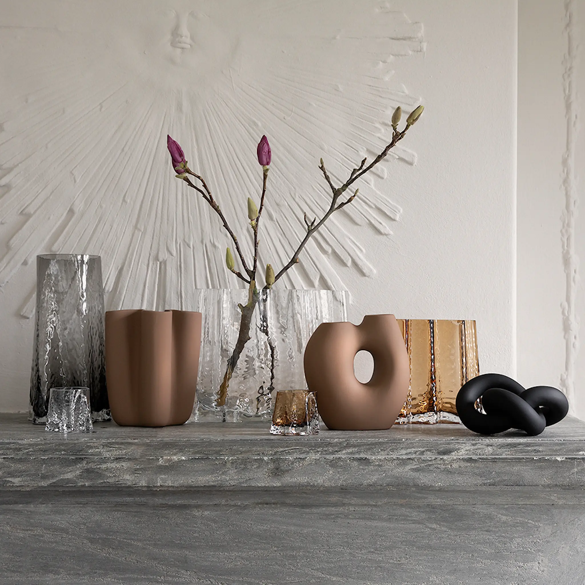 Cooee Gry Maljakko 24 cm Kirkas