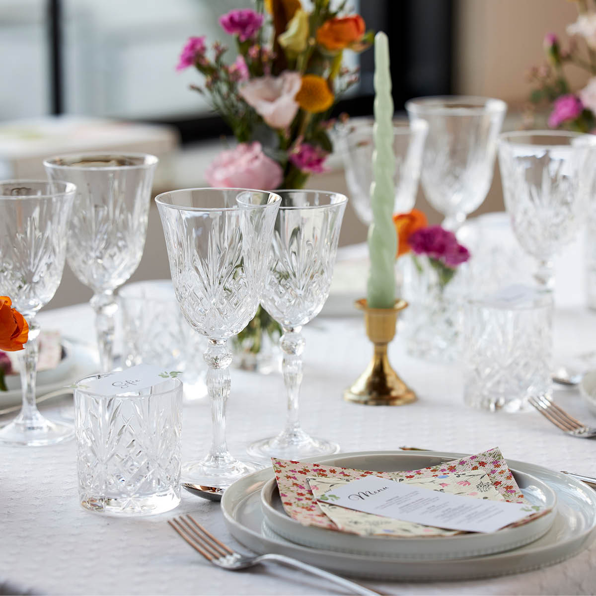 Lyngby Glas Melodia vannglass 23 cl 6 stk klar