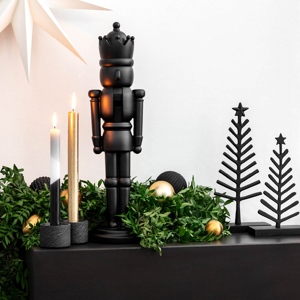 Villeroy & Boch Christmas Chic nötknäppare 54 cm svart