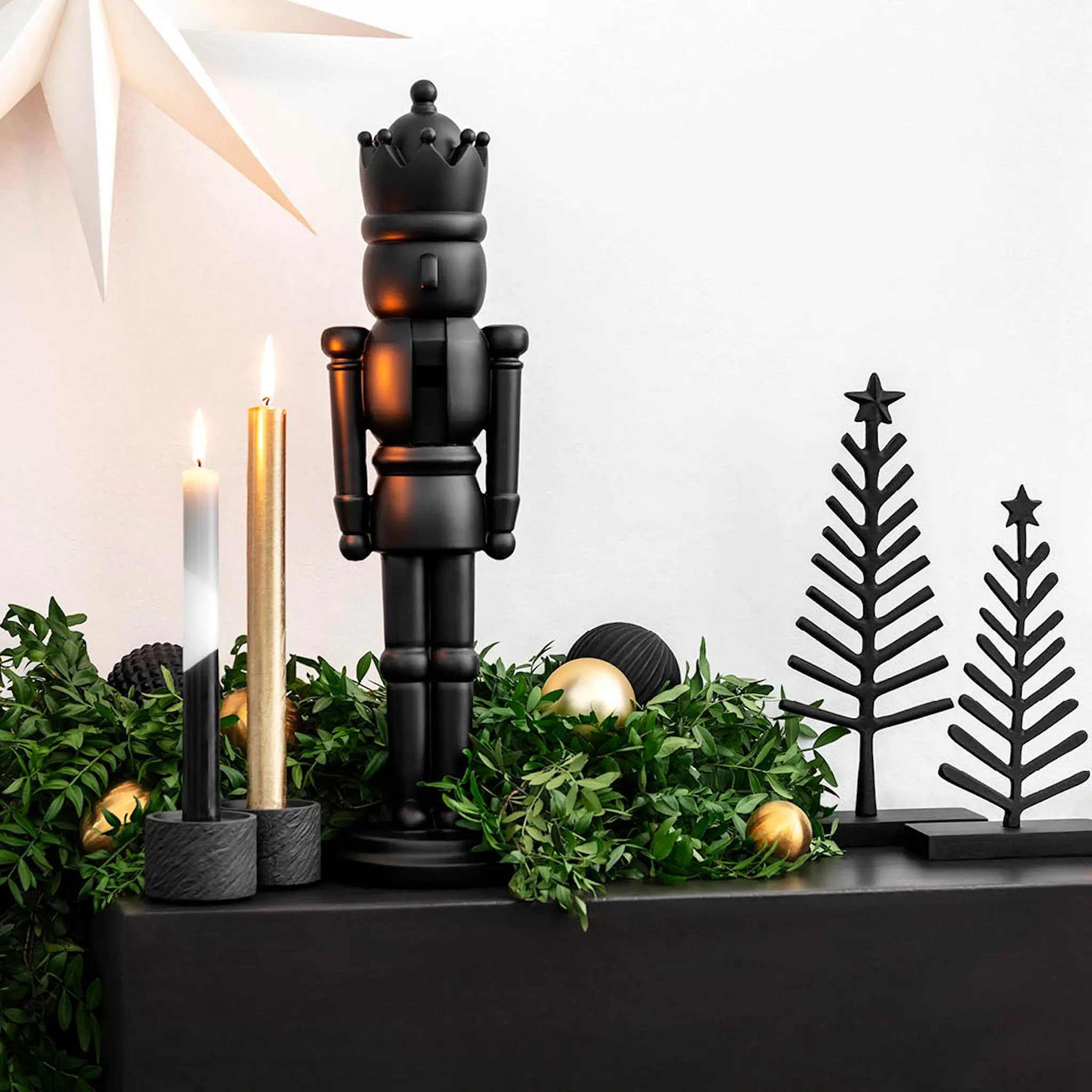 Villeroy & Boch Christmas Chic nötknäppare 54 cm svart