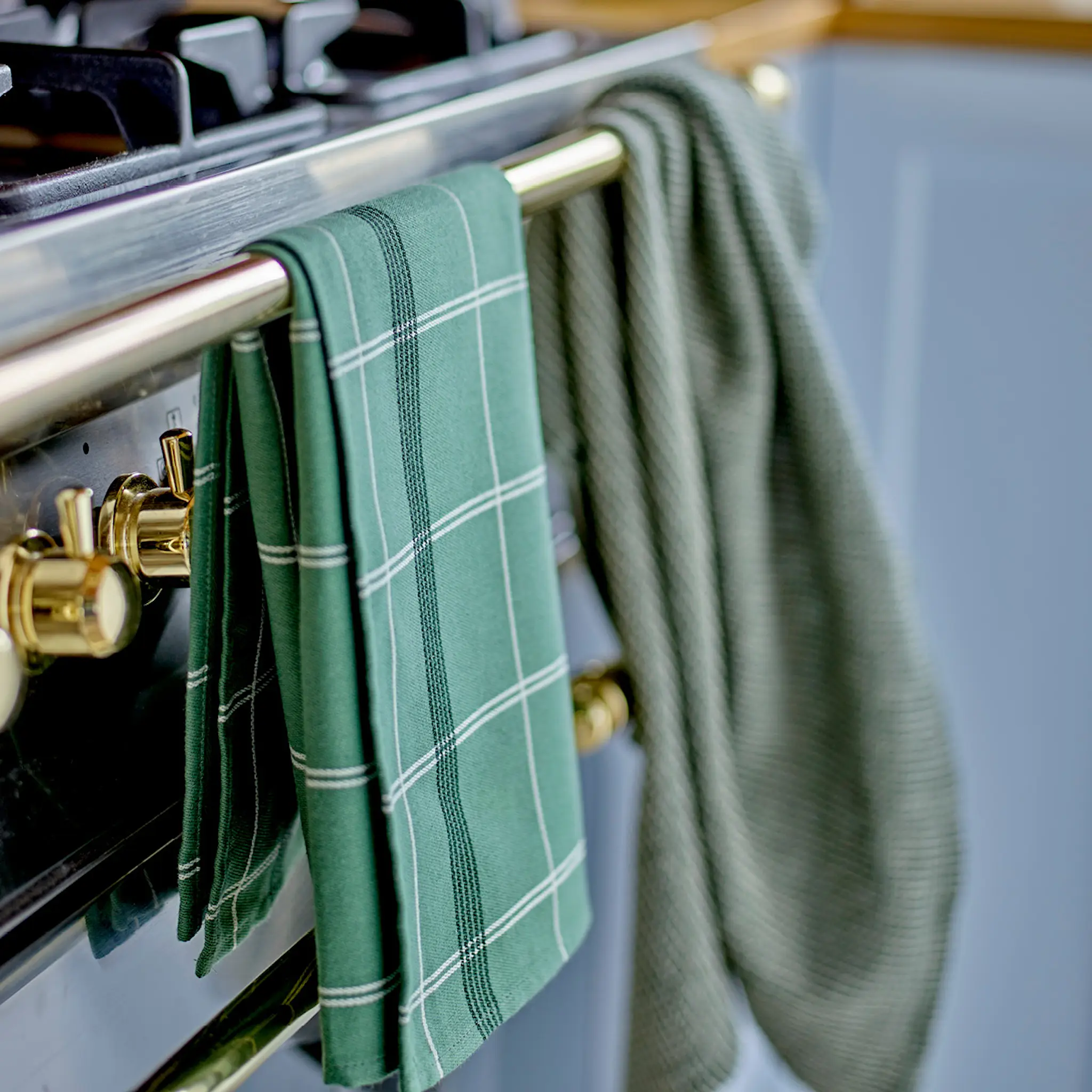 Södahl Minimal Keittiöpyyhe 50x70 cm Green