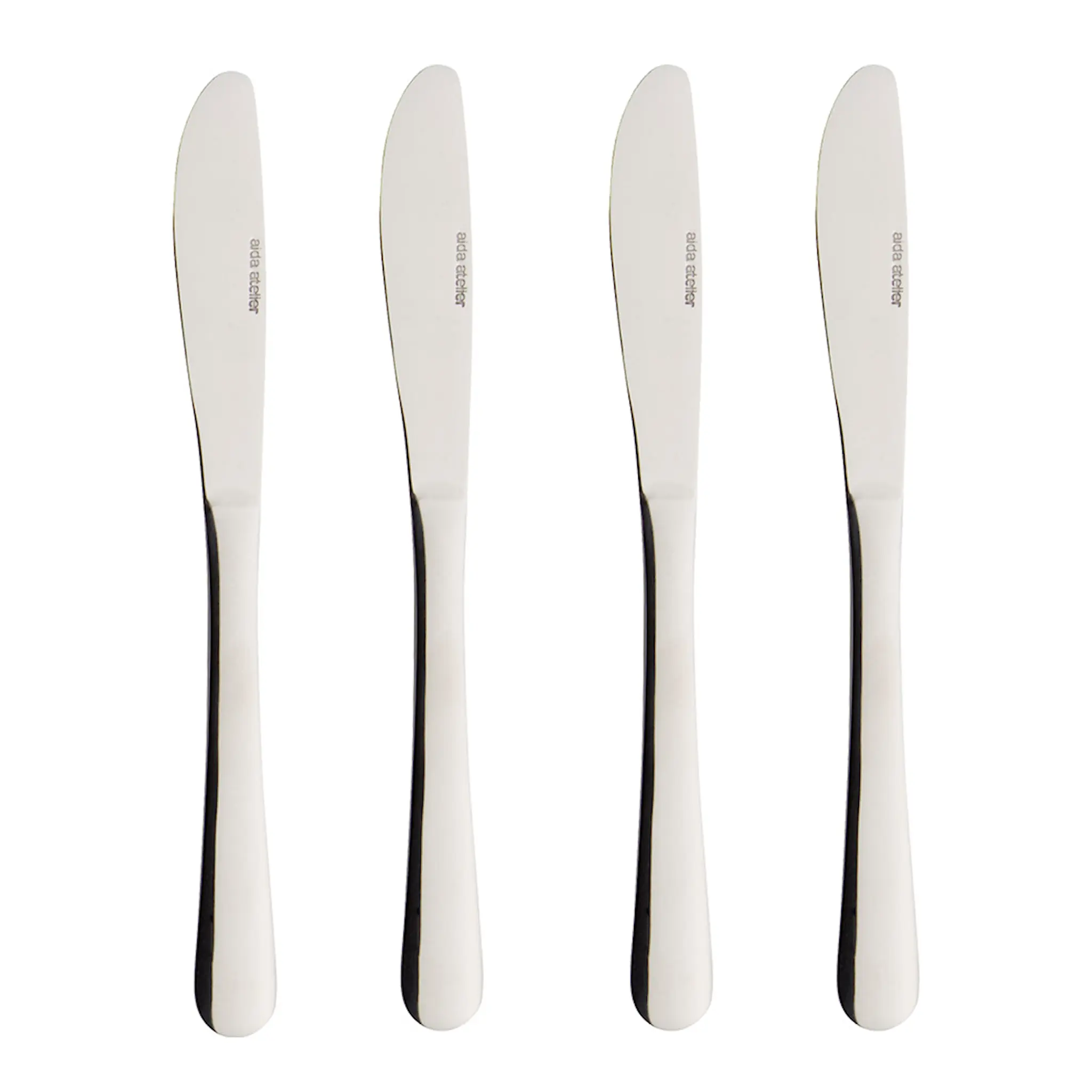 Aida Atelier kniv 4-pack polerad