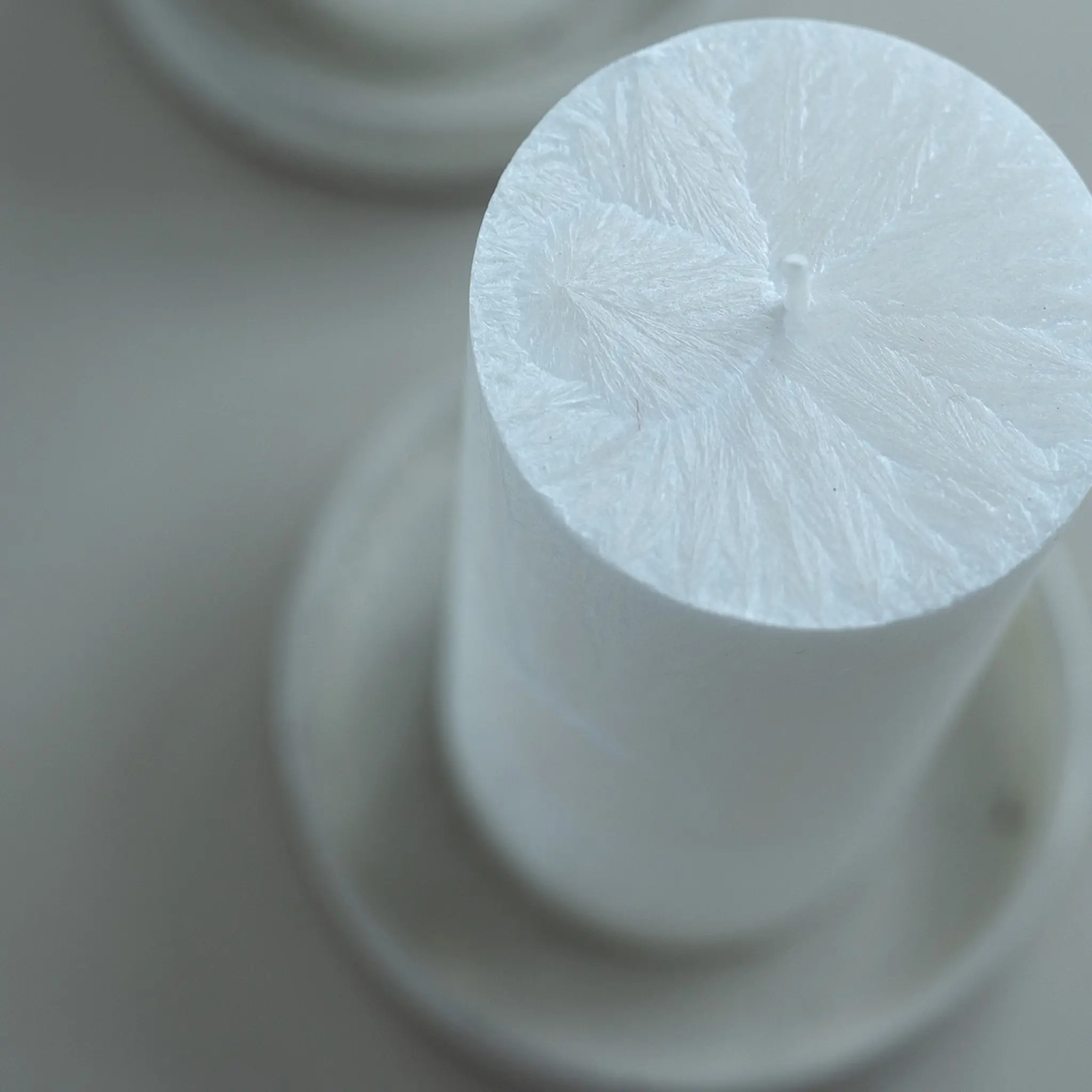 Liljeholmens Shea blockljus 6,7x15 cm vit