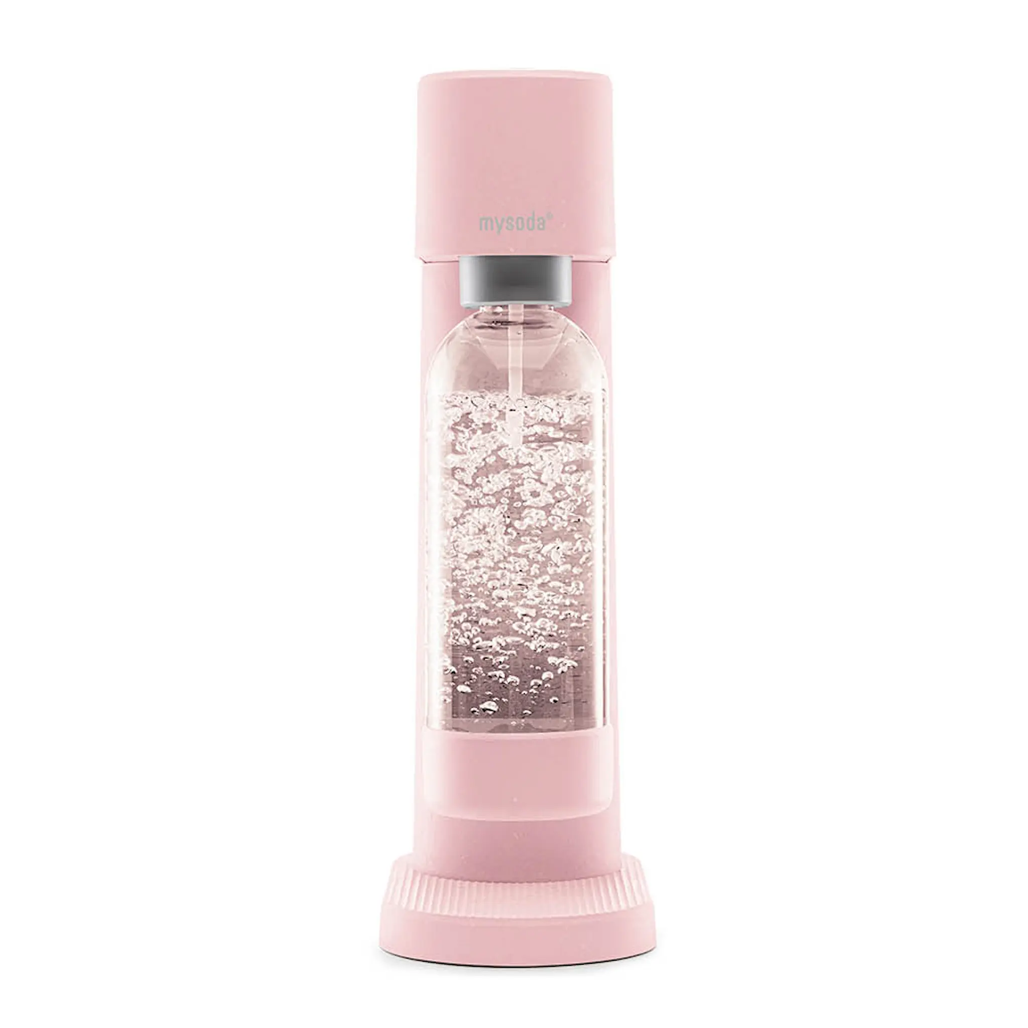 MySoda Woody kolsyremaskin utan cylinder rosa