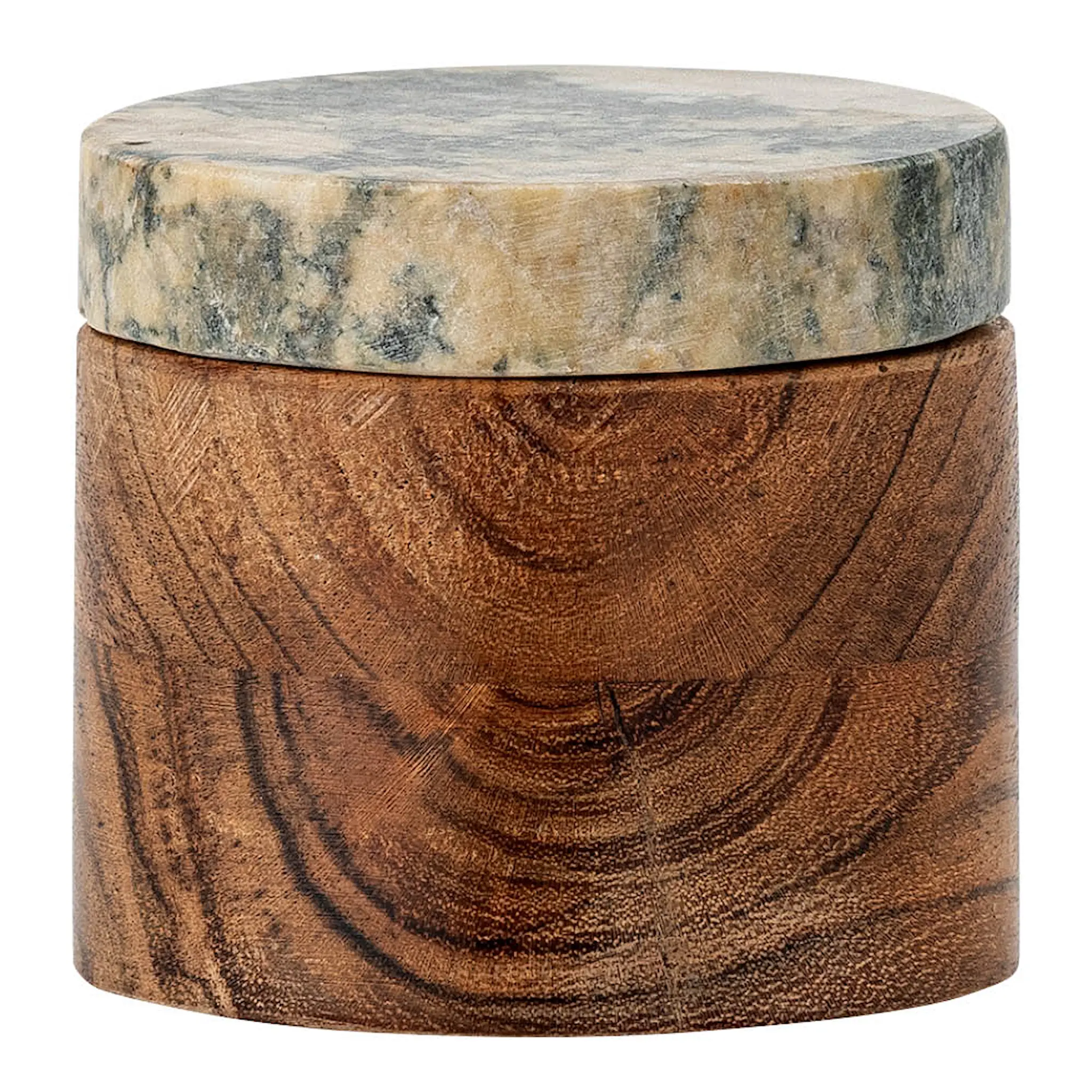 Bloomingville Lisanne Purkki kannella 7x6,5 cm Luonnonväri