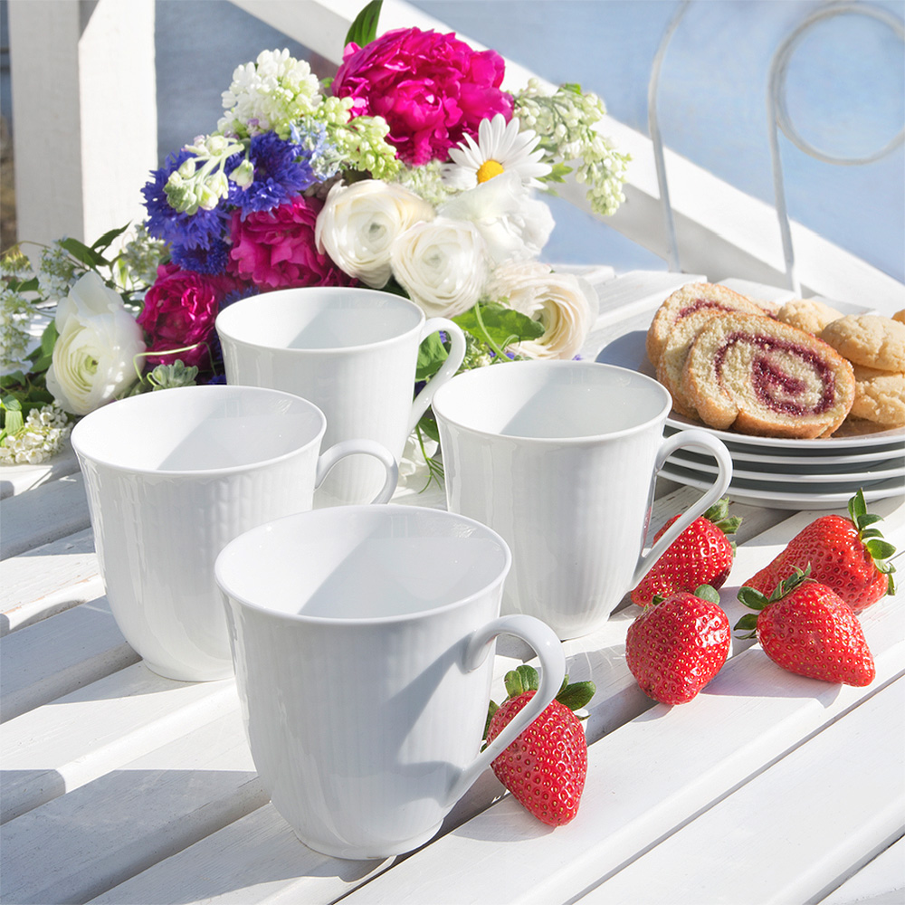 Rörstrand Swedish Grace Muki 30 cl 4 kpl Lumi