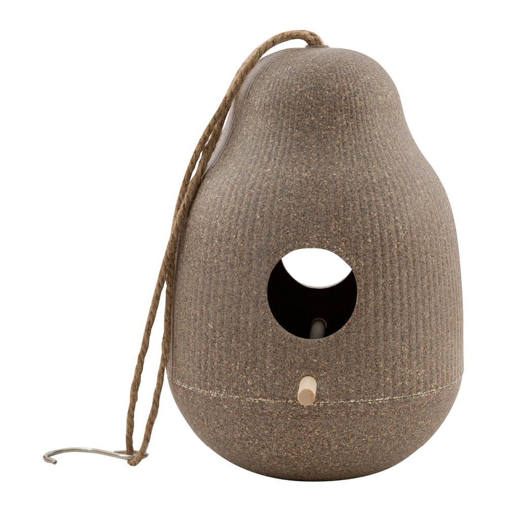 Point Virgule Fågelhus 25 cm natur