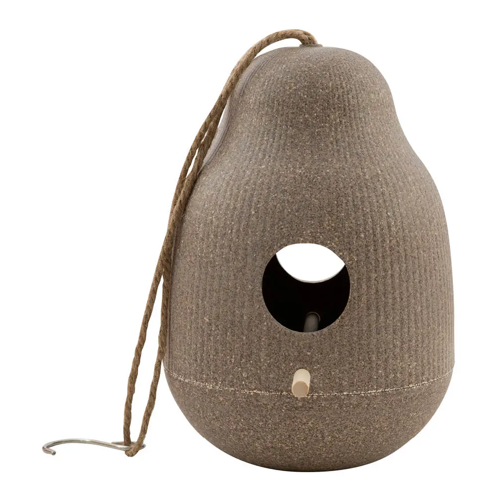 Linnunpönttö 25 cm Beige