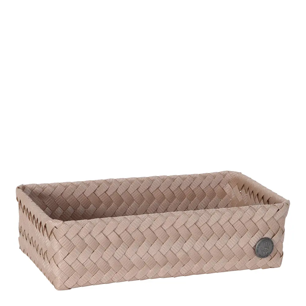 Fit Double Tiny oppbevaringskurv 24x12x7 cm caffè latte