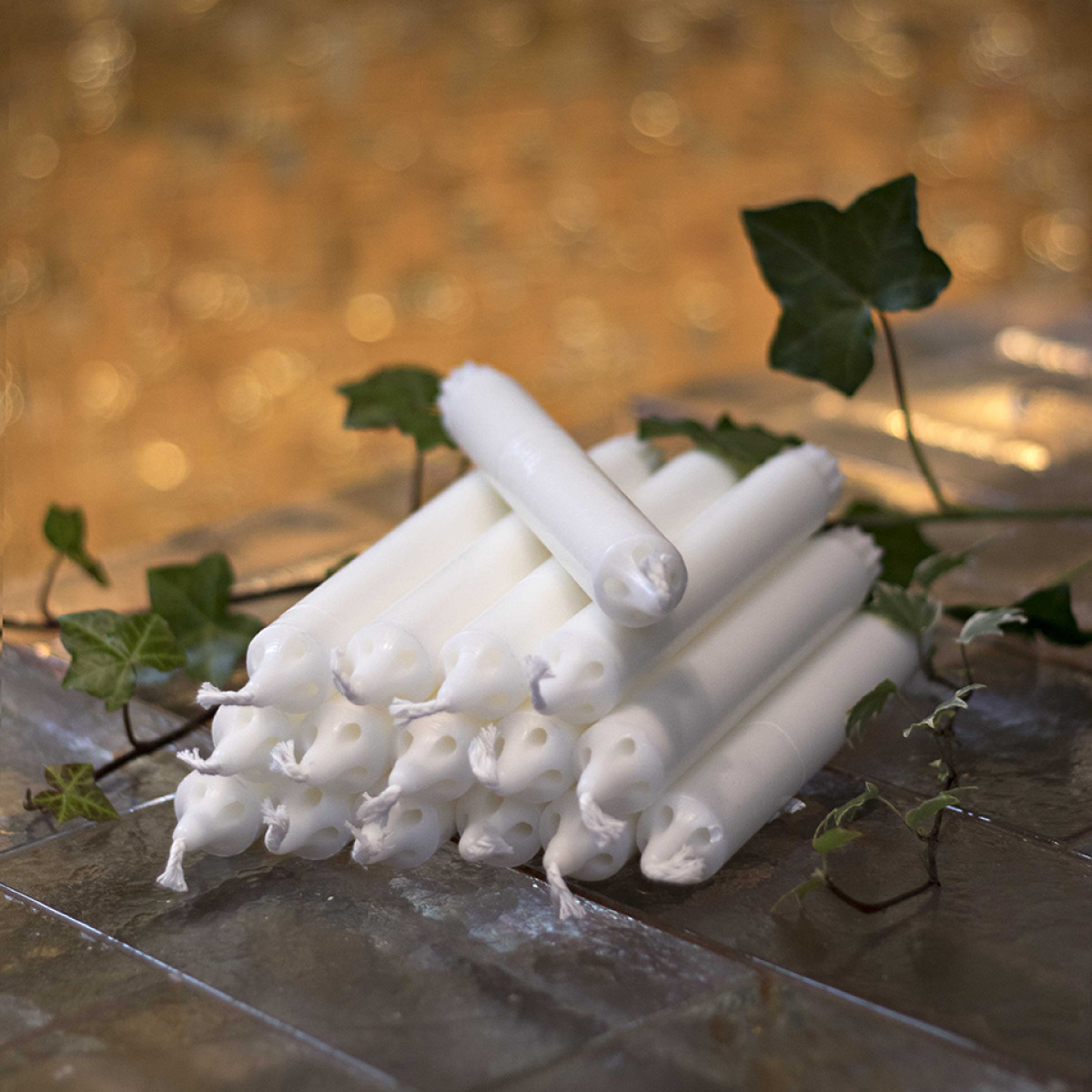 Liljeholmens Kanalljus 20,5 cm 4-pack vit