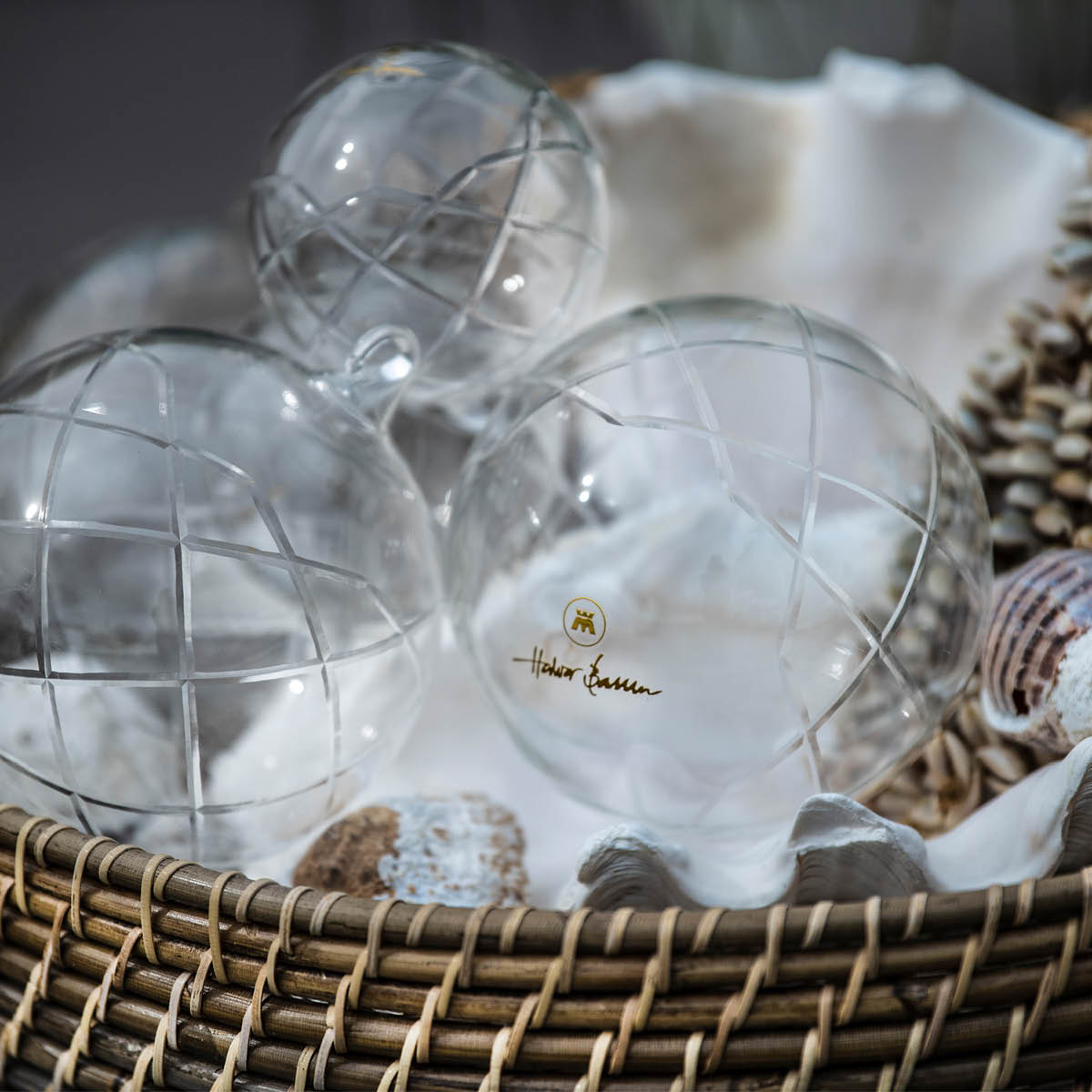 Magnor Lux Joulupallo 8x8 cm Kirkas