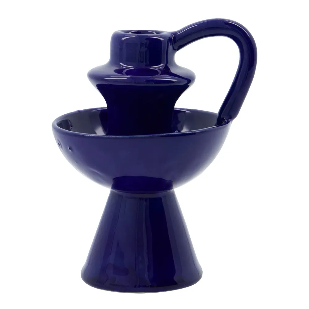 Diva Kynttilälyhty 14 cm Sininen