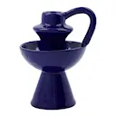 Diva ljusstake 14 cm blå