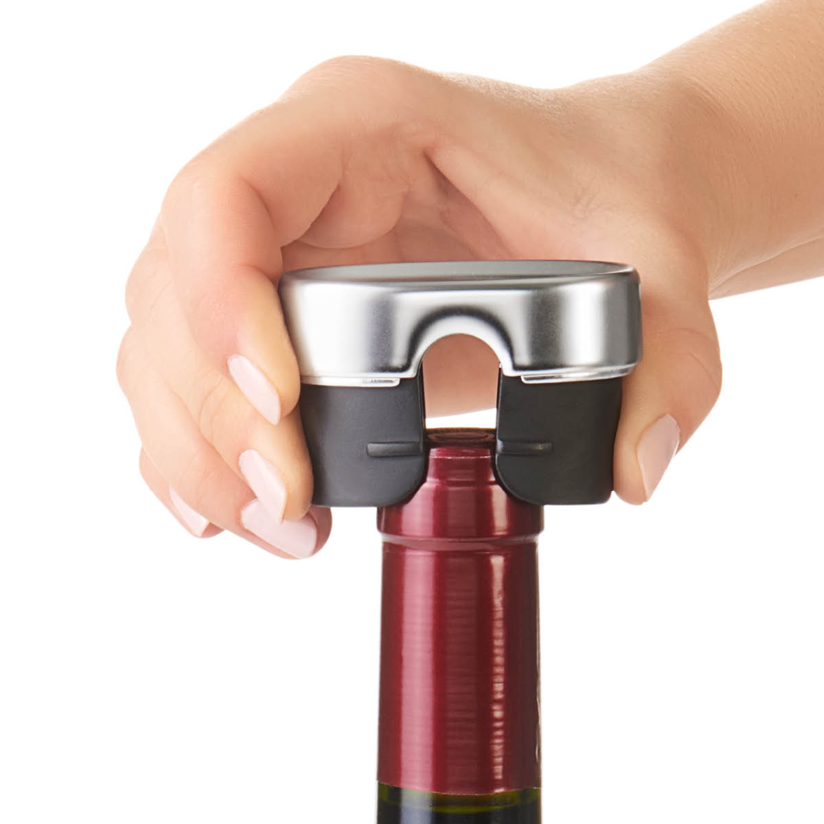 Oxo Steel vinåpner m/vinger svart