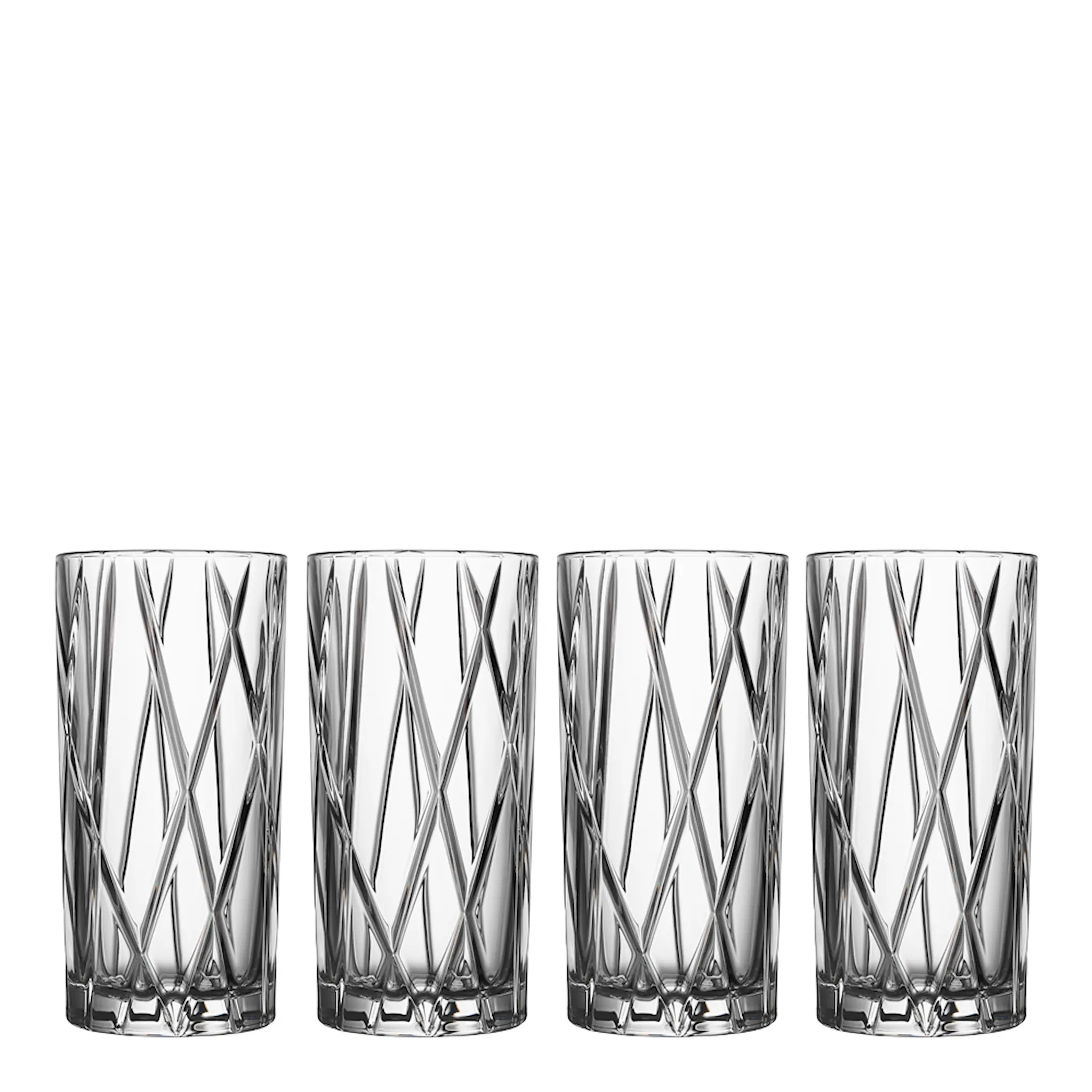 Orrefors City Highballglas 37 cl 4-pack