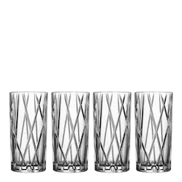 City higball glass 37 cl 4 stk