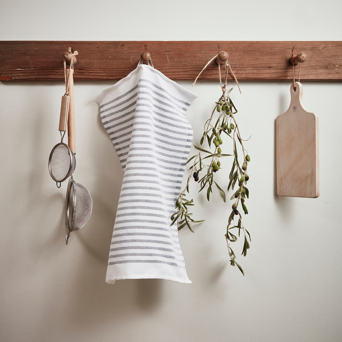 Ekelund Tvärs Keittiöpyyhe 35x50 cm Harmaa