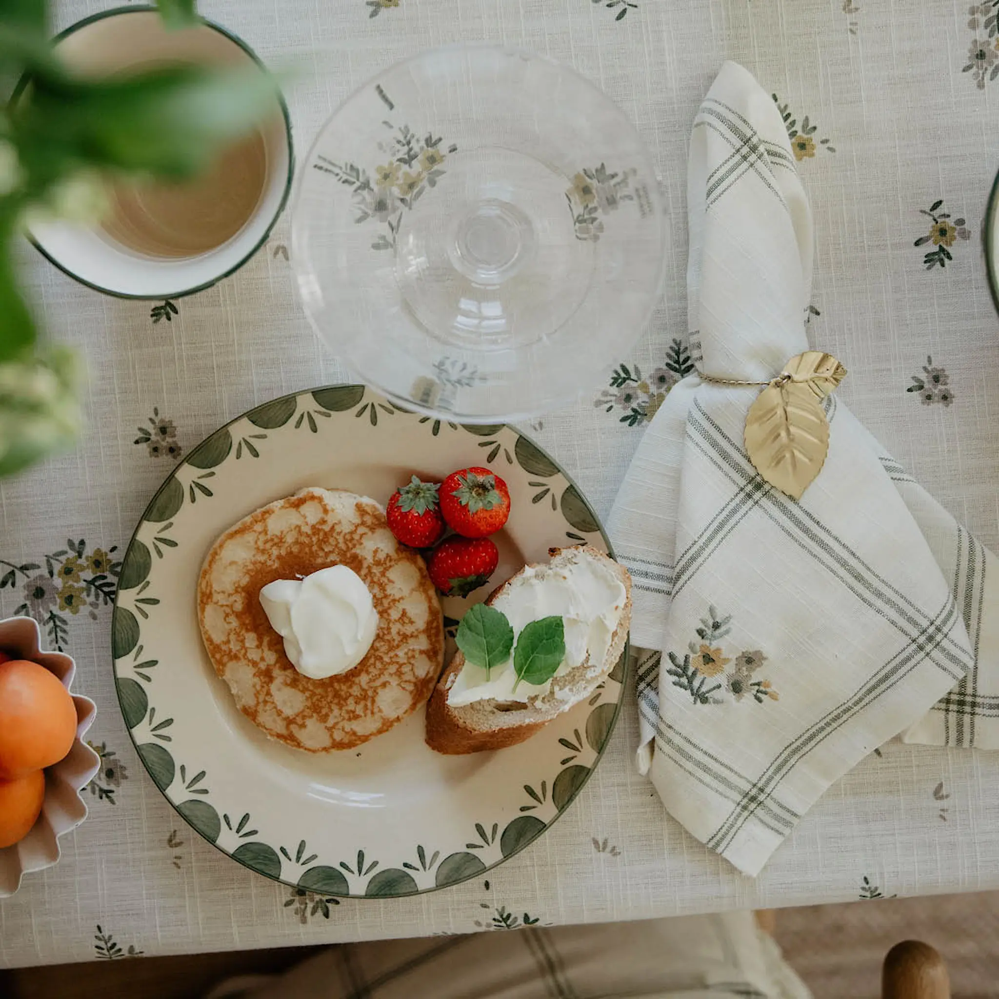 Strömshaga Marion Lautanen 19,5 cm Kukka Vihreä