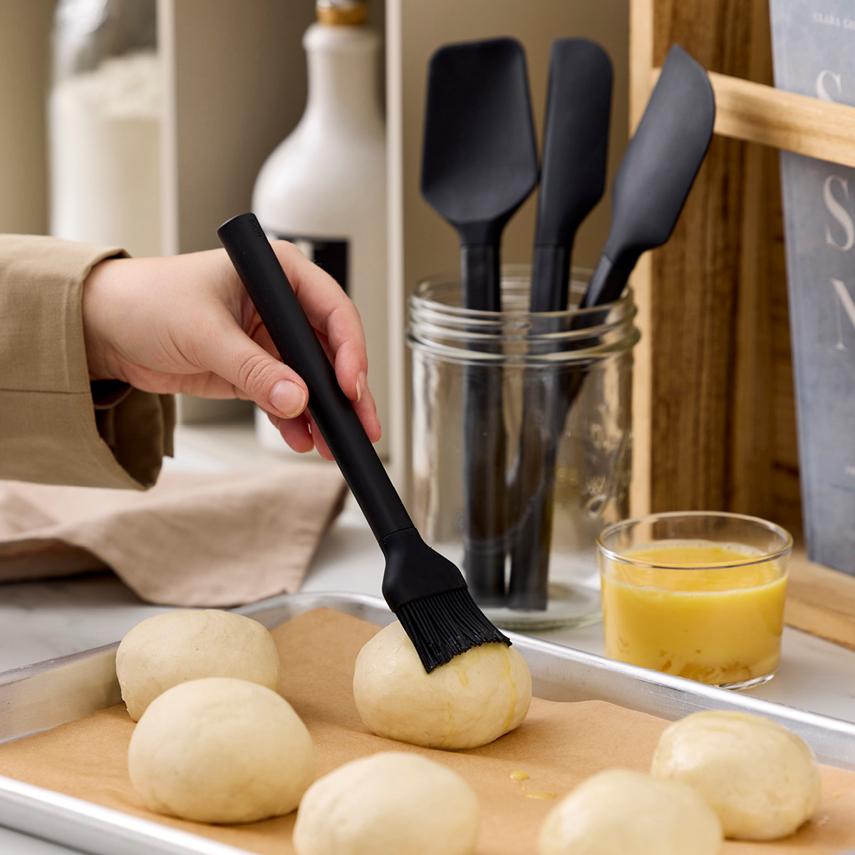 Rosti Emma slikkepott 25,2x5,3 cm svart