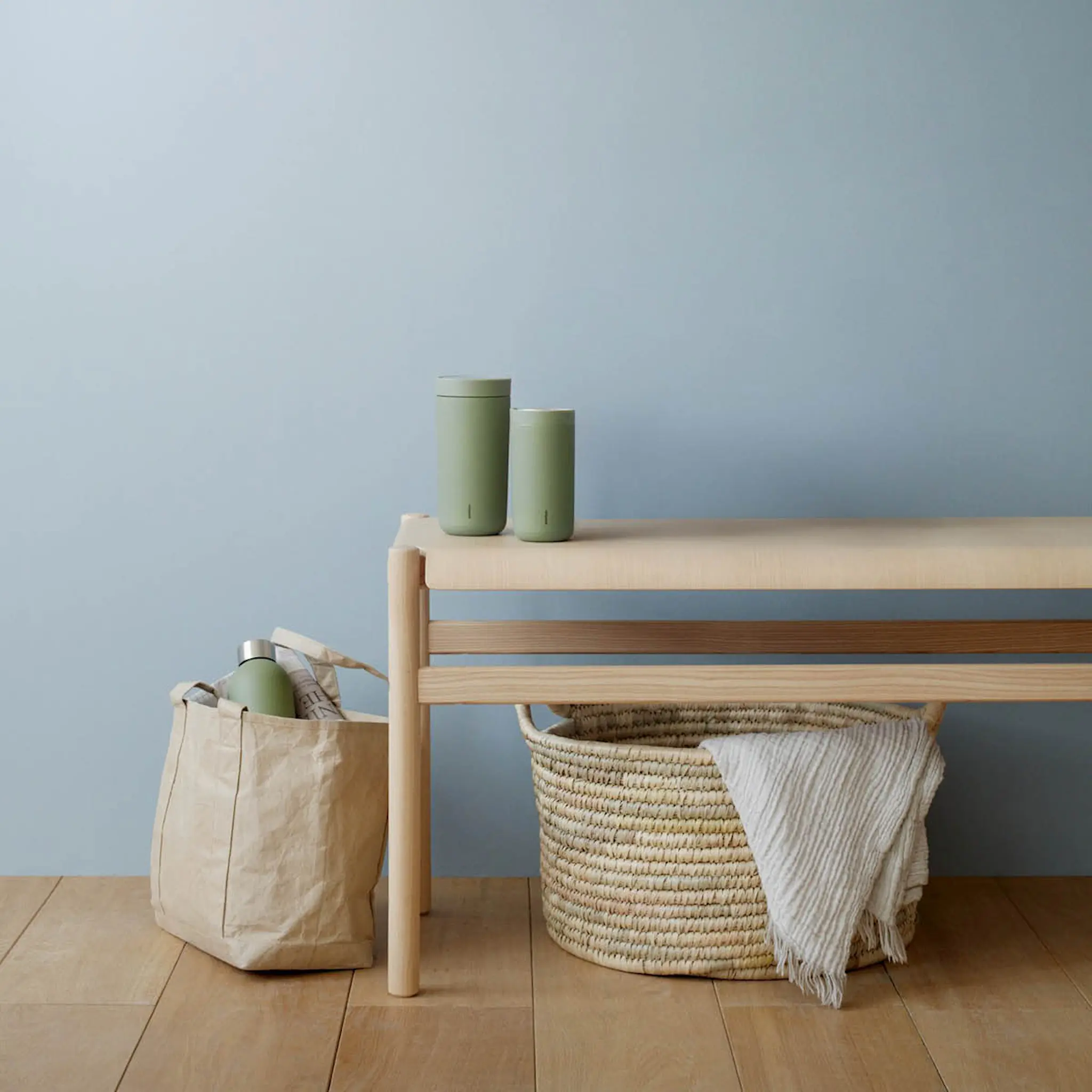 Stelton To Go Click termokopp 40 cl Soft Fern Green