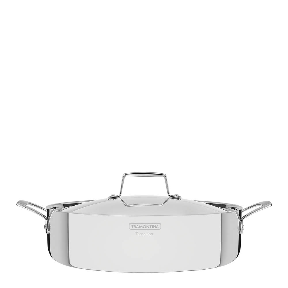 Tramontina Grano traktörpanna 30 cm med lock stål