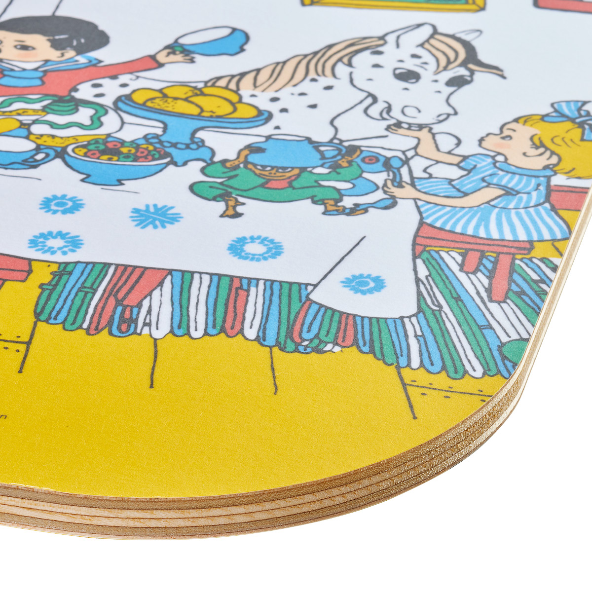 Muurla Pippi skjærefjøl/serveringsbrett 25x32 cm villa villekulla