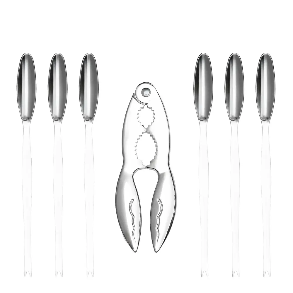 Tide Äyriäissetti 7 osaa Kromi