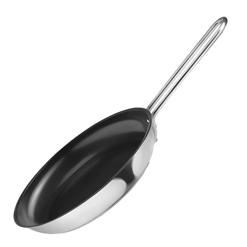 Stainless Steel Paistinpannu 24 cm Keraaminen pinnoite