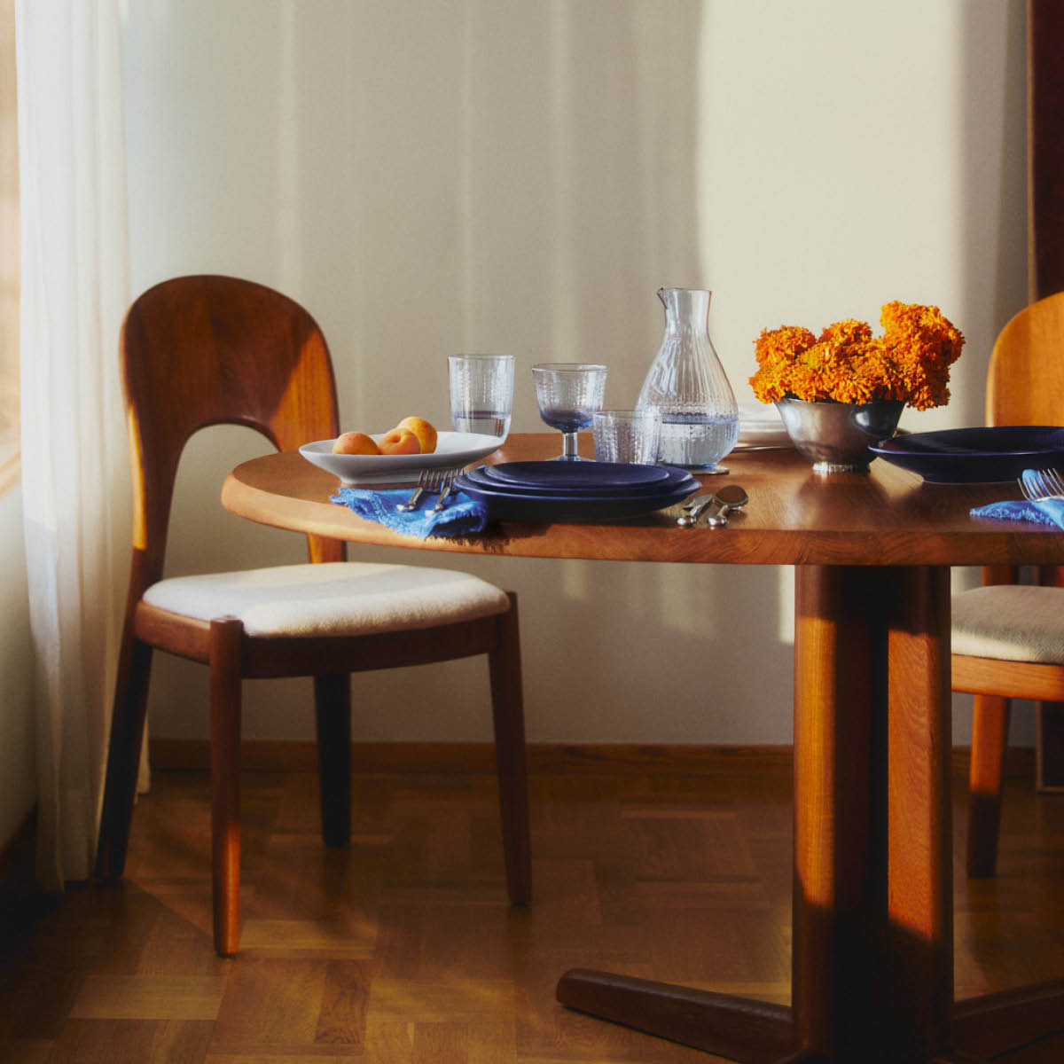 Rörstrand Blå Eld Tarjoiluastia 24x35 cm Sininen