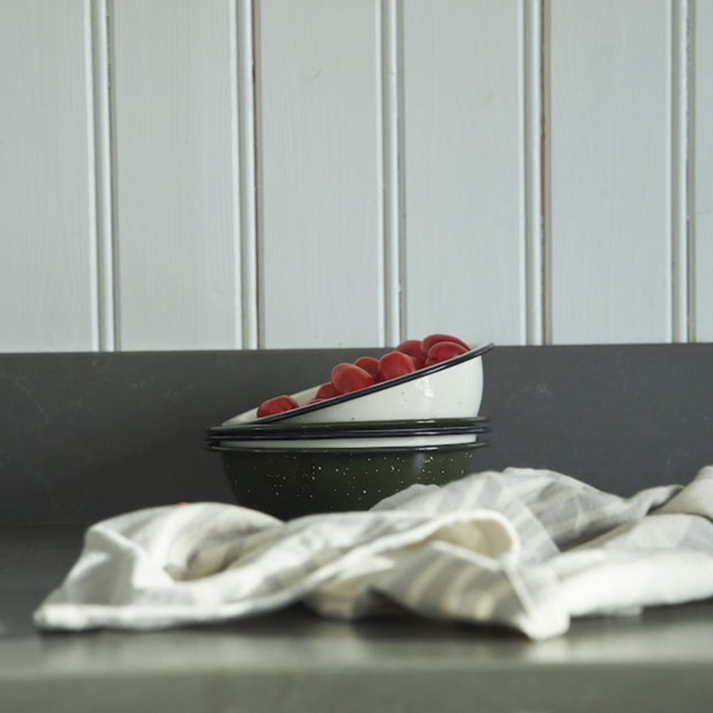 Sagaform Doris Emalikulho 16 cm Beige