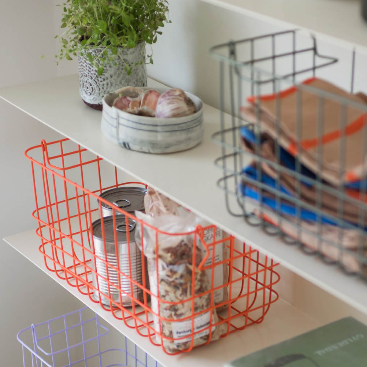 Mette Ditmer STORE-IT metallkorg 31x16,5x16 cm sand