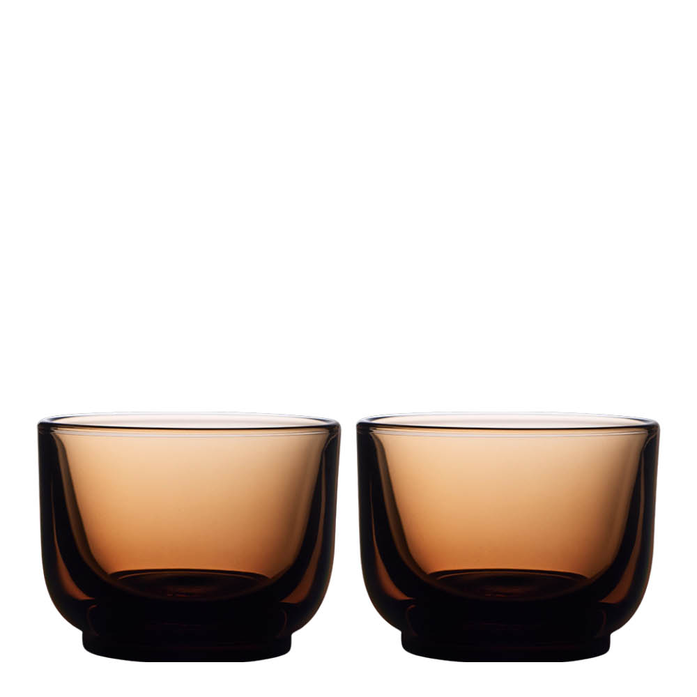Fellow Pirch espressoglas 9 cl 2-pack Amber