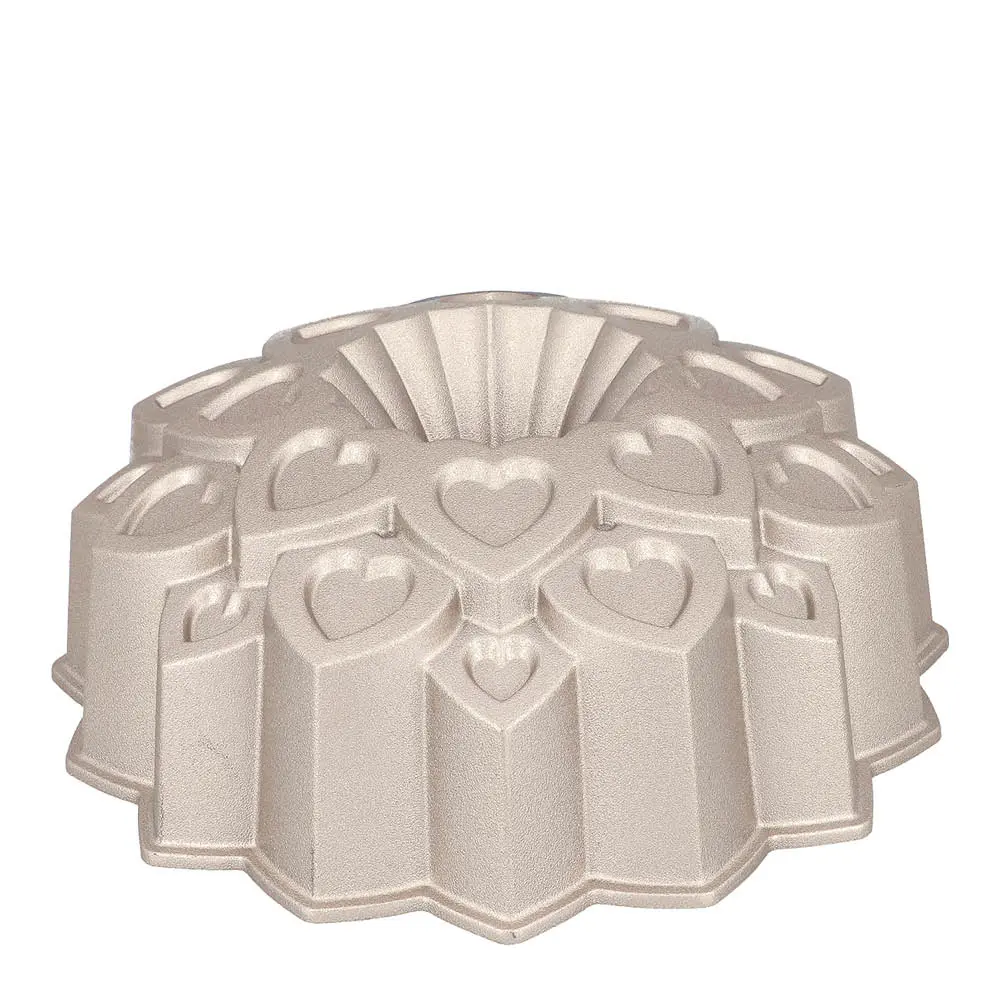 Contoura Leivontavuoka sydän 27 cm Hopea