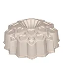 Contoura bakform hjärta 27 cm silver