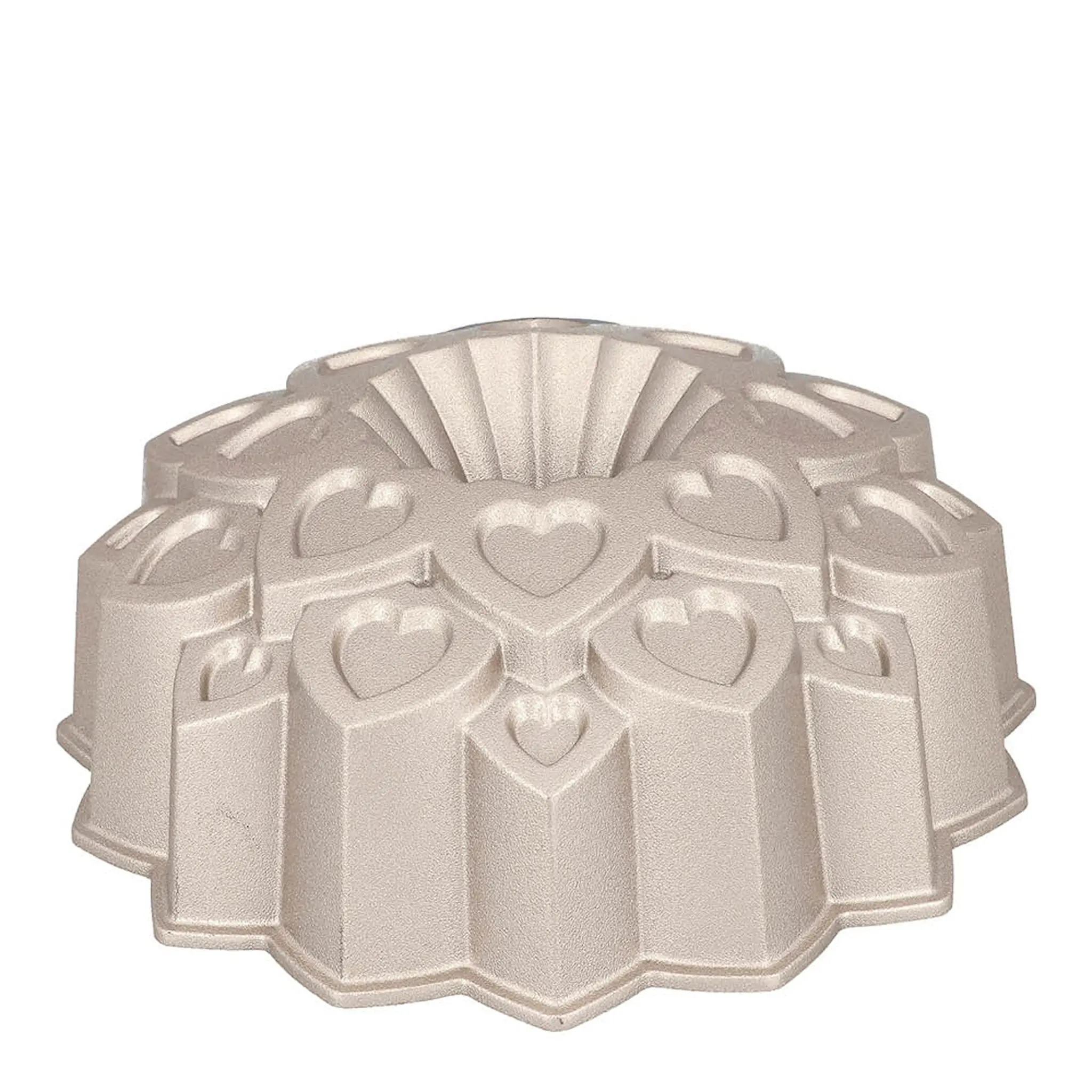 Birkmann Contoura Leivontavuoka sydän 27 cm Hopea