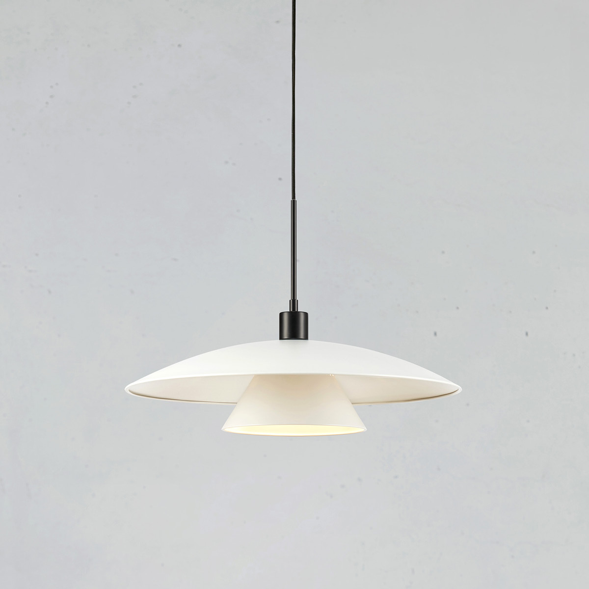 Markslöjd Millinge taklampa 50 cm vit matt