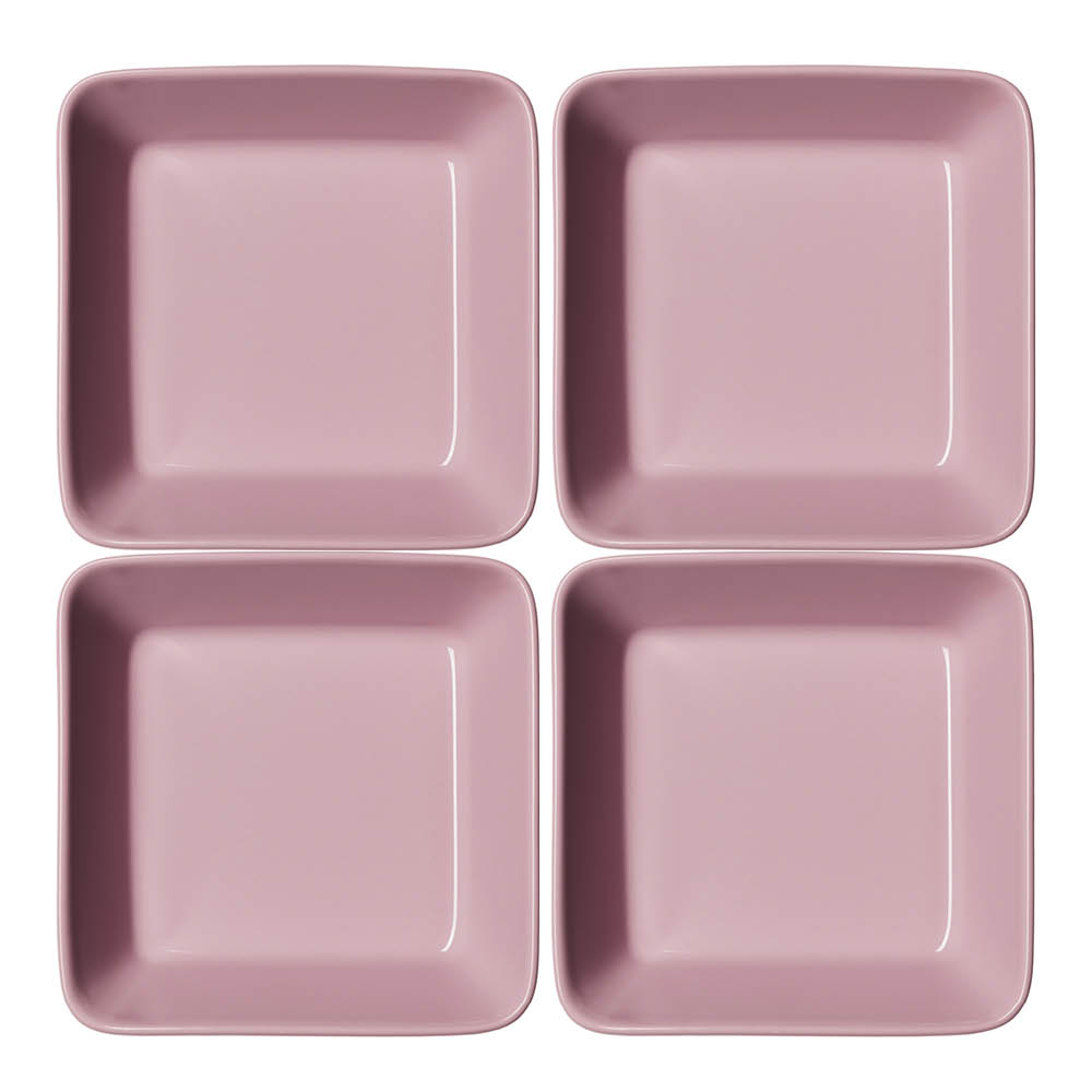 iittala Teema fat 12x12 cm 4 stk rose