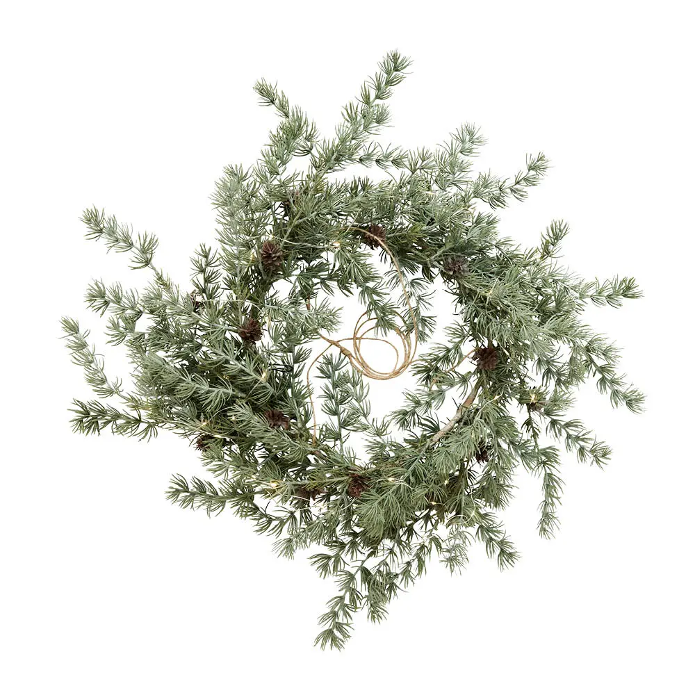 Cedille LED Kranssi 60 cm Vihreä