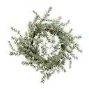 Cedille gran krans LED-ljus 60 cm grön