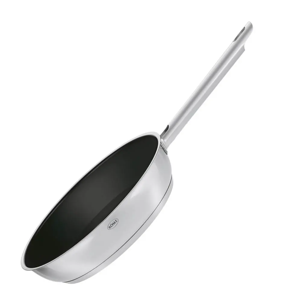 PureElements stekepanne 28 cm keramisk stål/svart