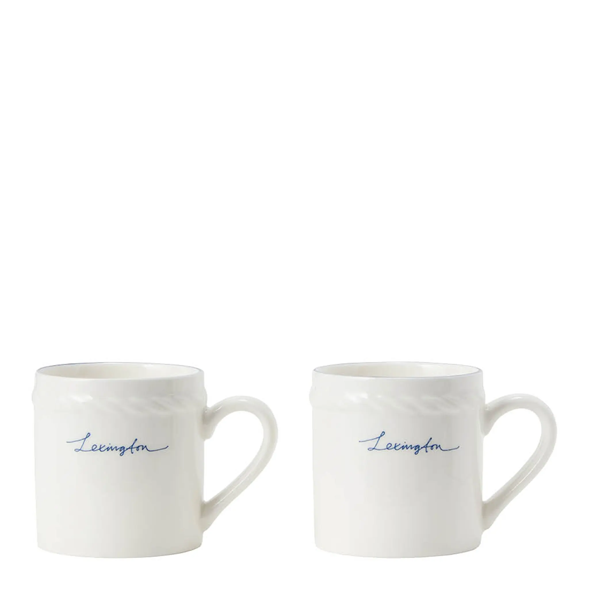 Lexington Icons Espressokuppi 10 cl 2 kpl Valkoinen/Sininen