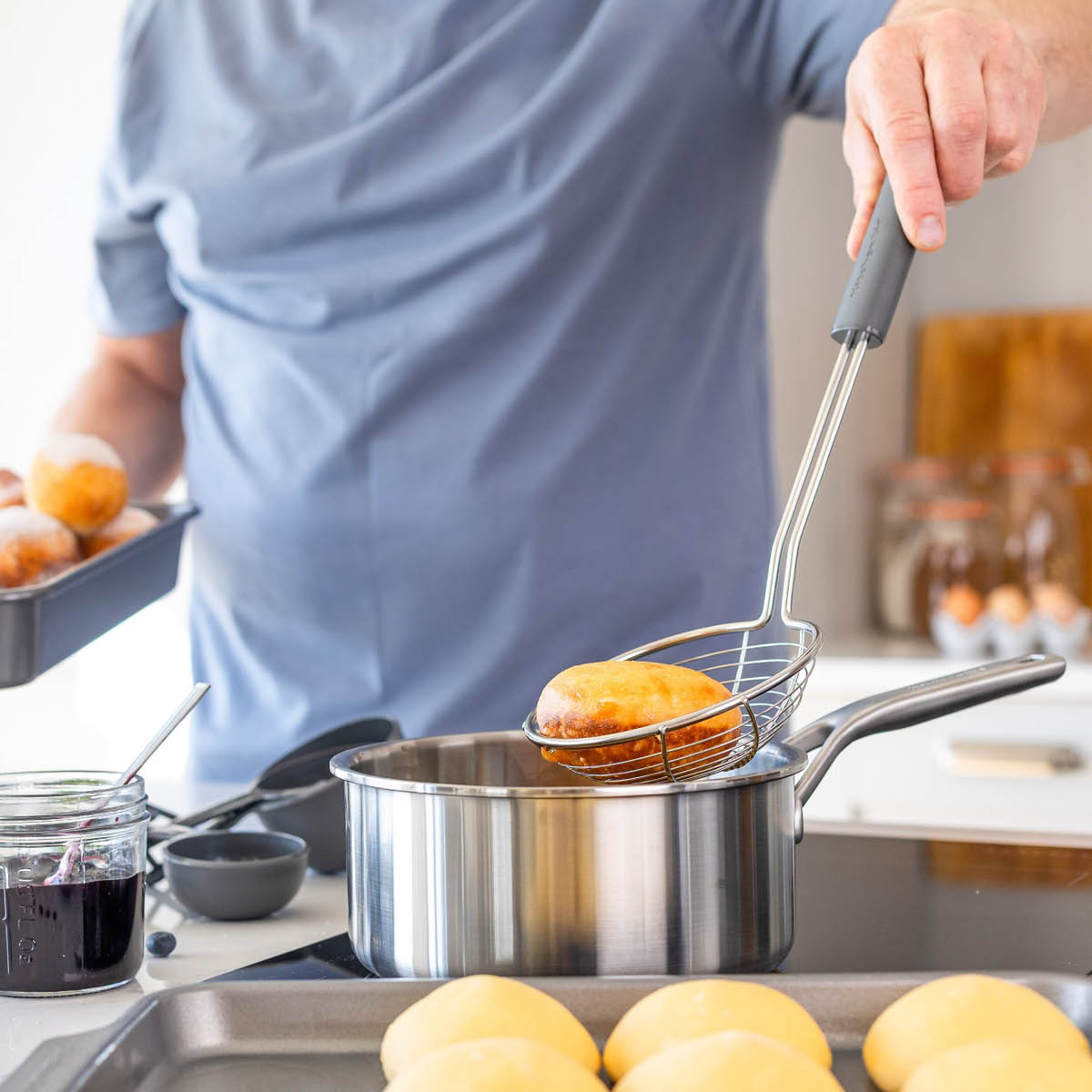 KitchenAid KitchenAid Classic hullsleiv 36 cm charcoal grey