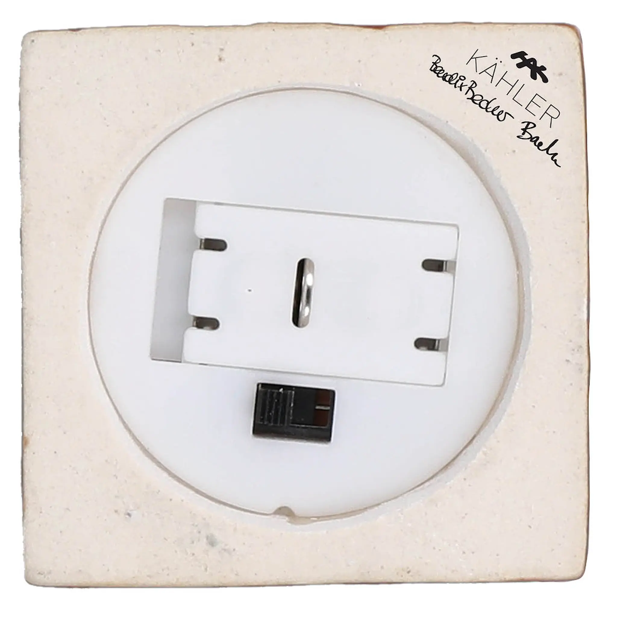 Kähler Pepparkakshus ljushus Stuga LED 7,5 cm brun