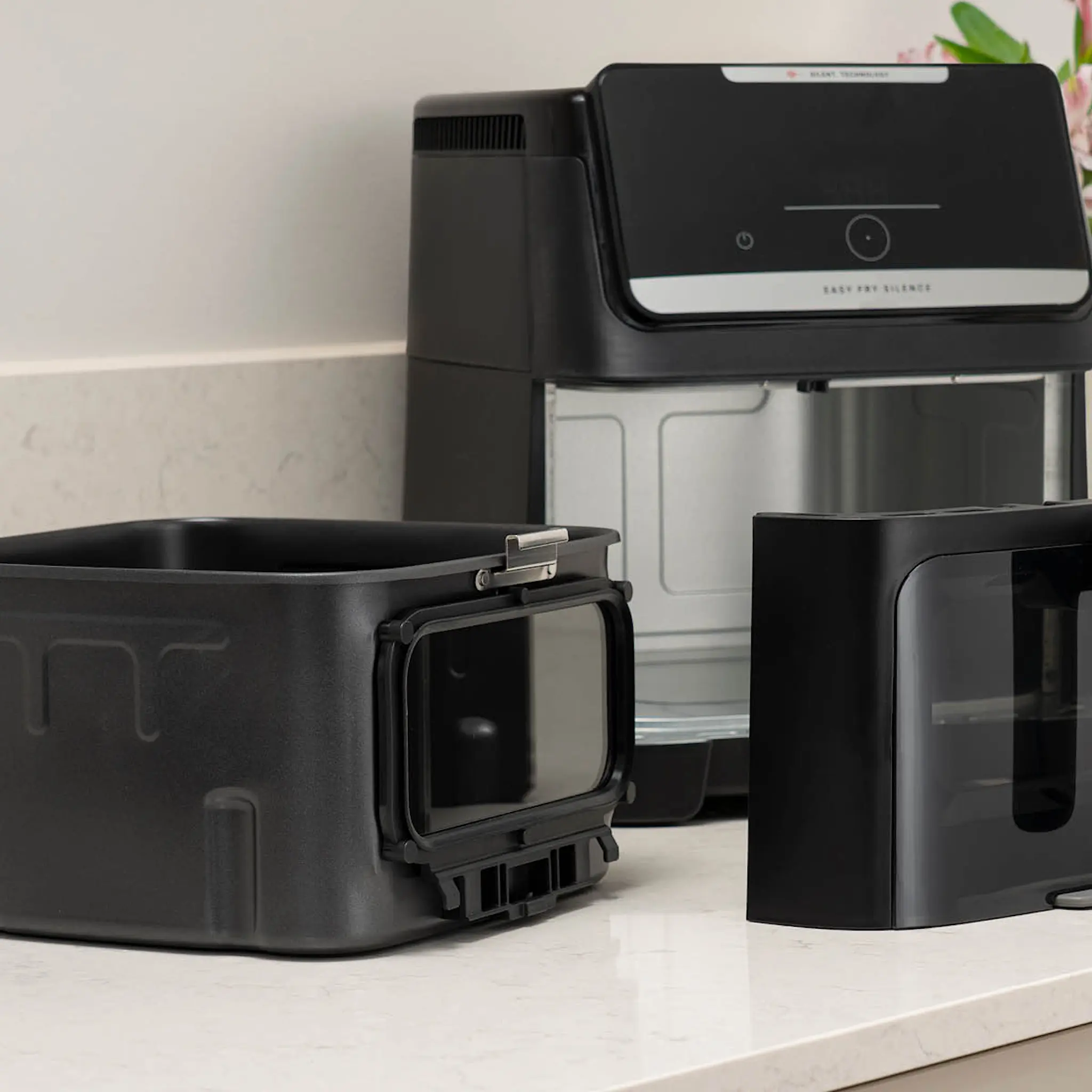 OBH Nordica Easy Fry Silence Vision airfryer 7 L svart