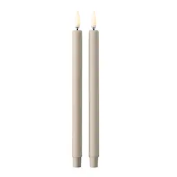 Stoff Nagel Uyuni Ljus LED 2-pack Beige