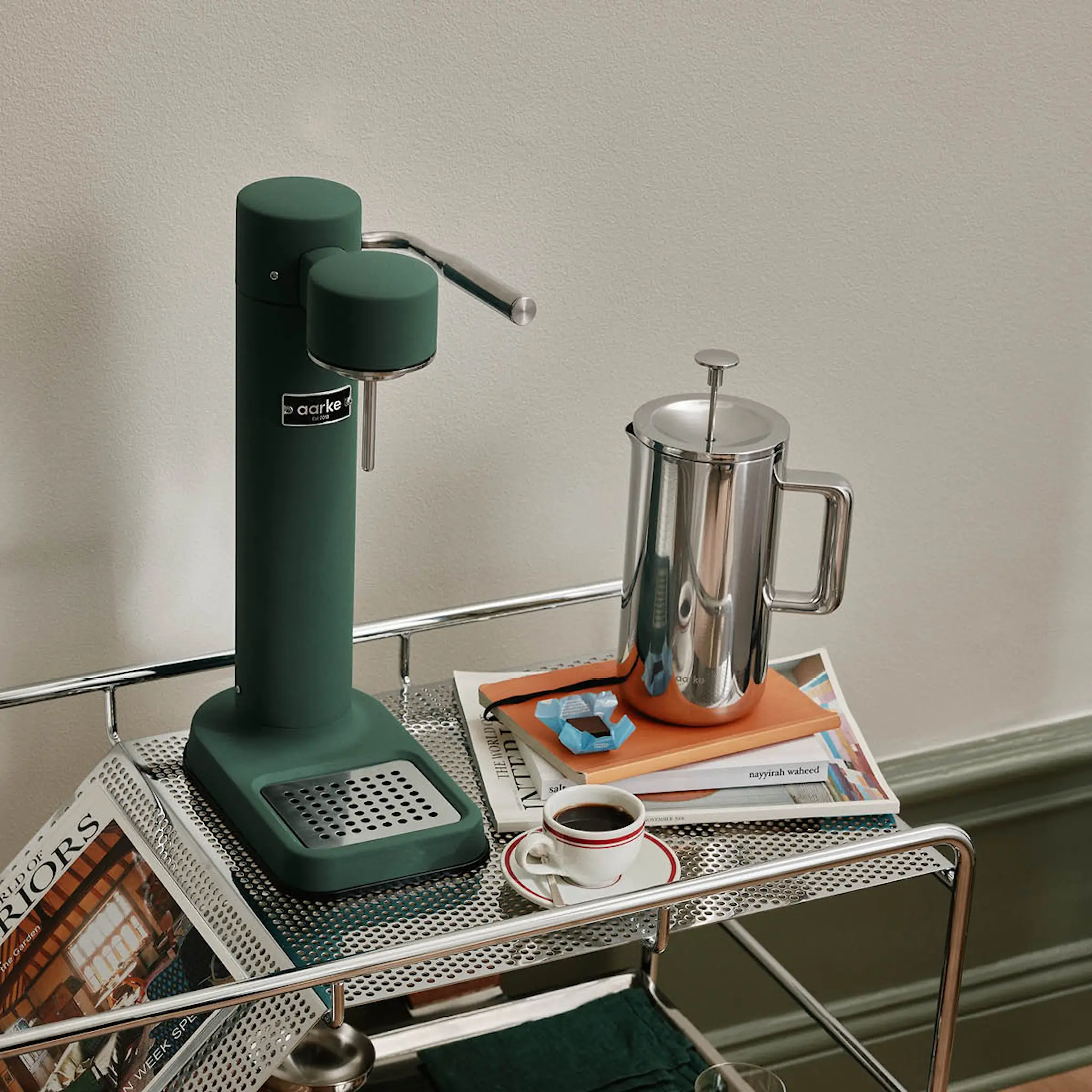 Aarke Aarke Carbonator 3 Hiilihapotuslaite Heritage Green
